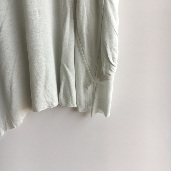 Silence+noise light green Draped Asymmetrical Tank - Picture 5 of 8